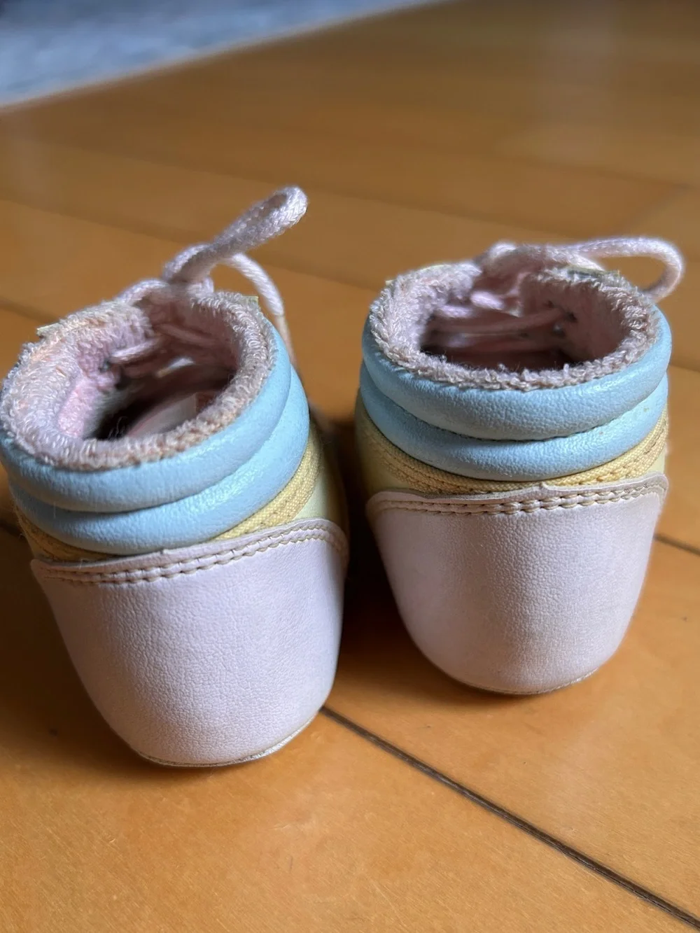Vintage 80’s Pastel Toddler High Tops